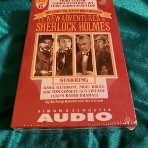 New Adventures of Sherlock Holmes ( Volume 6) Audio Drama Cassette Tapes
